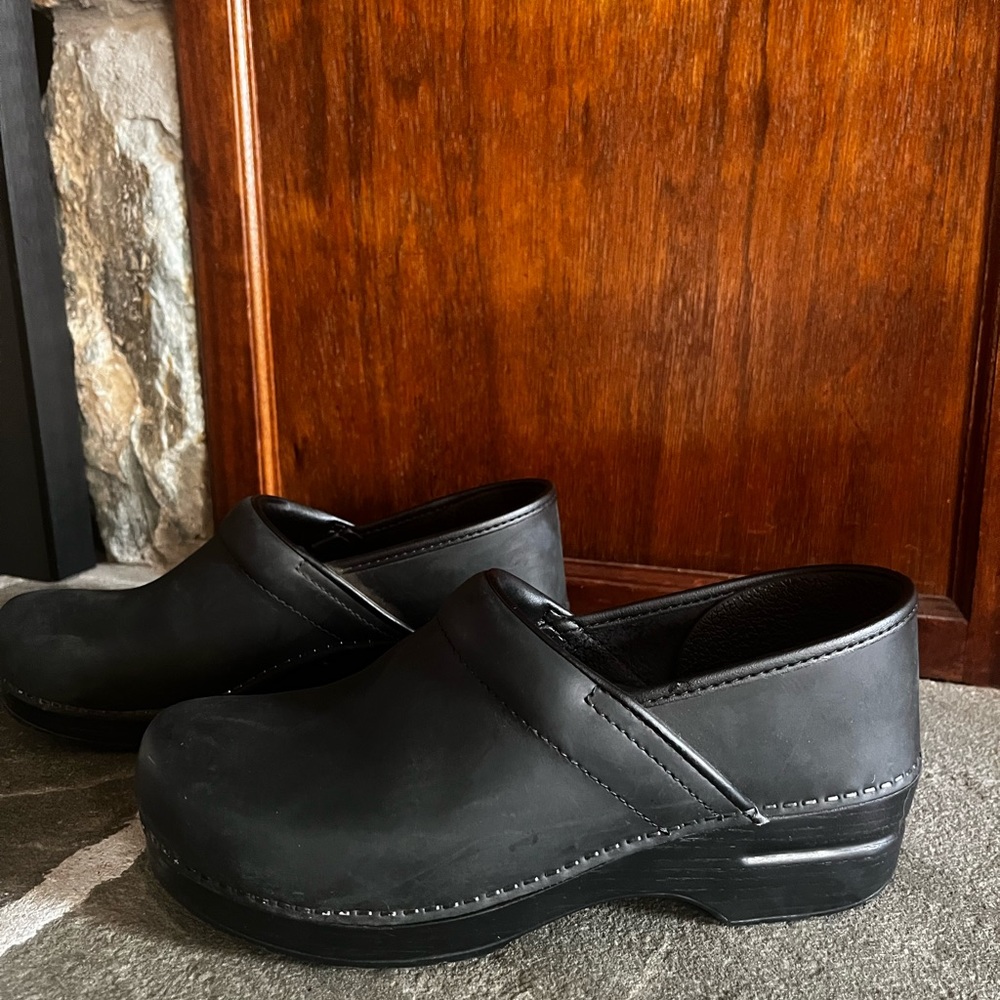 Dansko black clog